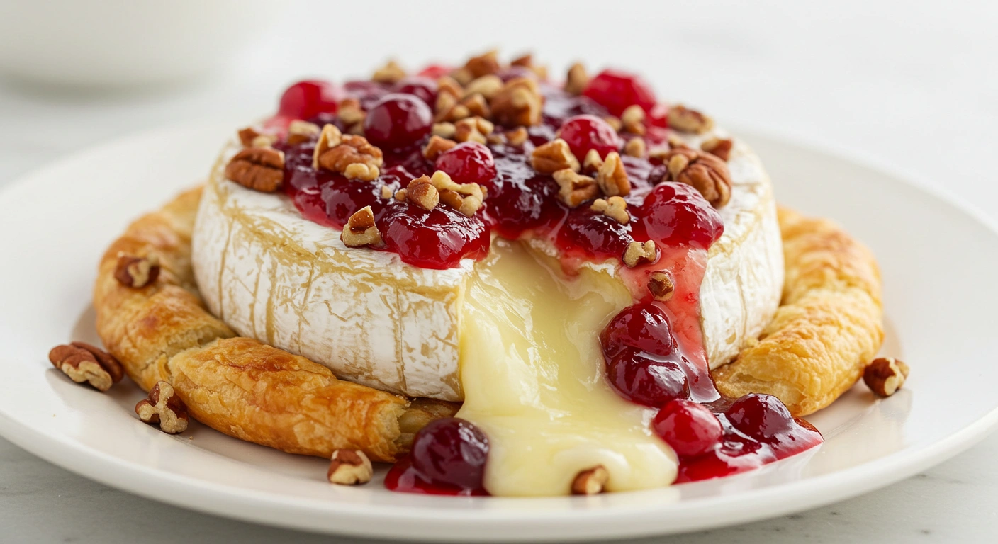 Cranberry Pecan Baked Brie